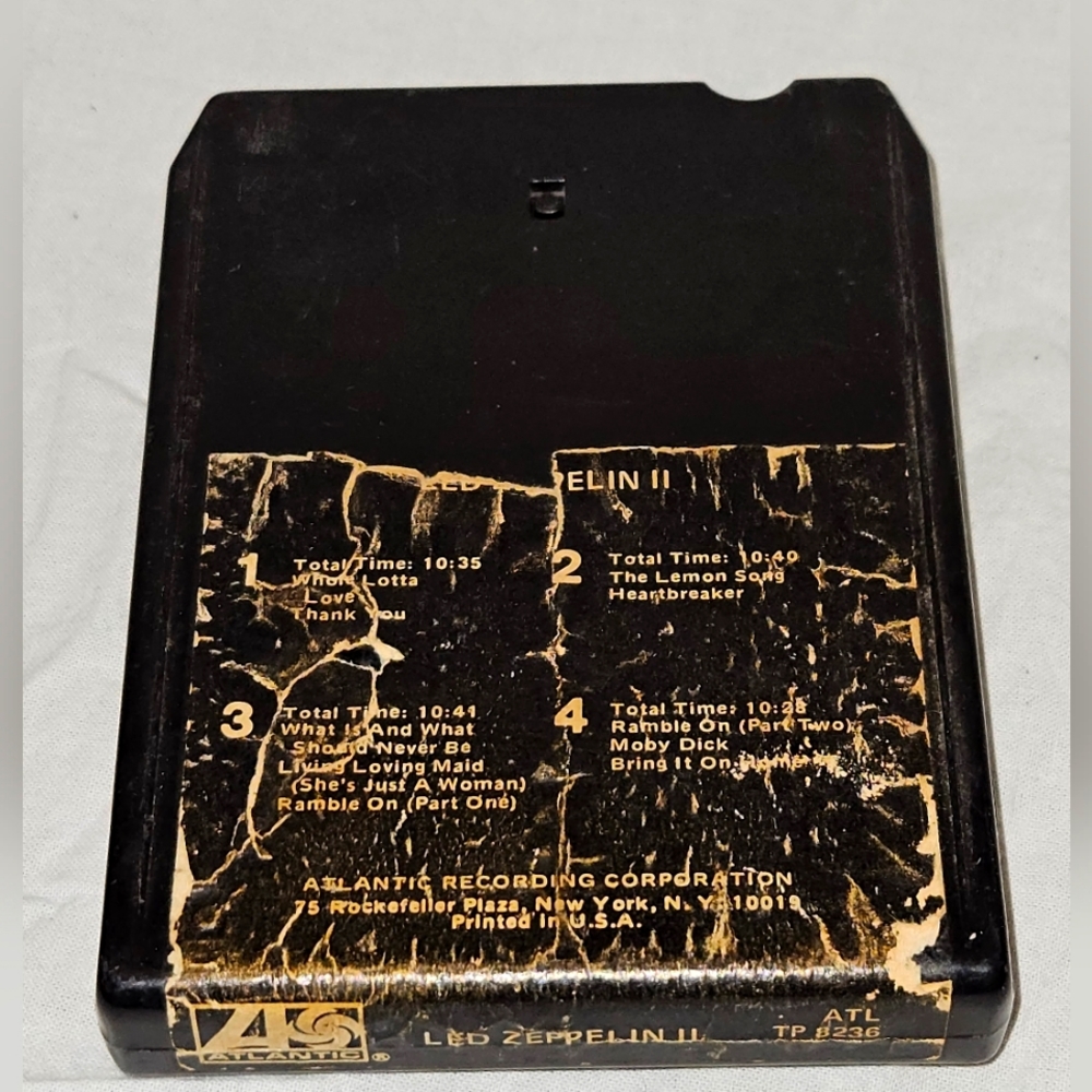 Led zeppelin 8 track cartridge